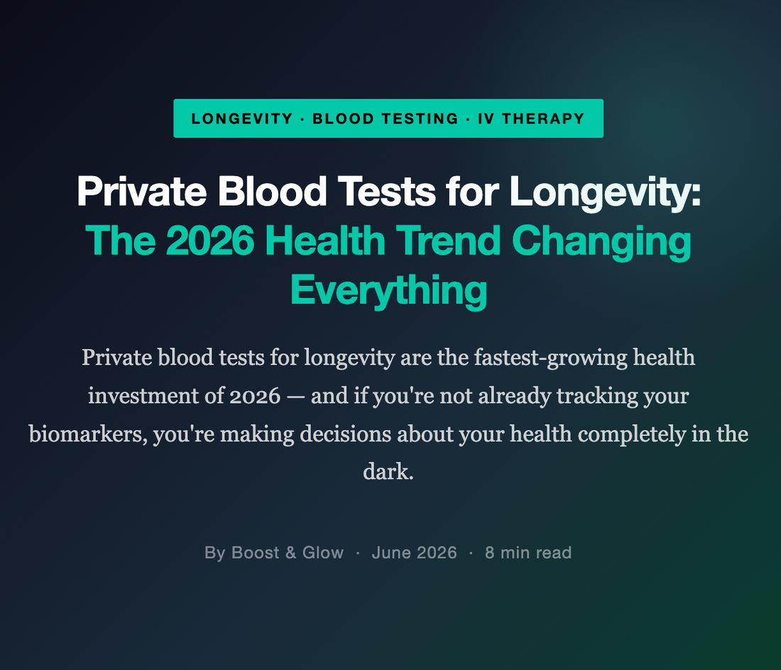 Private Blood Tests for Longevity: The 2026 Health Trend Changing Everything