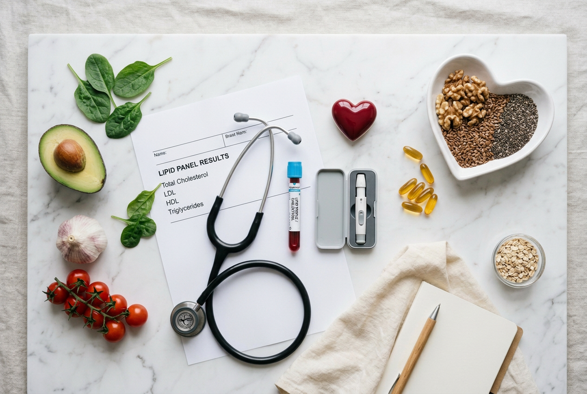 How to Lower Cholesterol Naturally in the UK: What to Test, What Helps and When to See Your GP