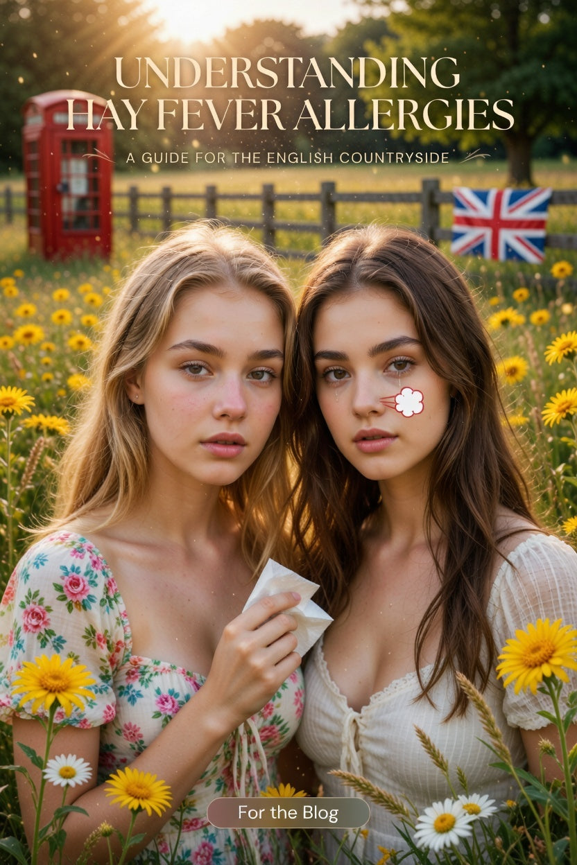 Spring flowers in bloom representing hay fever season in the UK