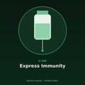 Express Immunity IV drip in Epping, Essex by Boost & Glow