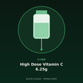 High dose vitamin C 6.25g IV drip in Epping, Essex by Boost & Glow