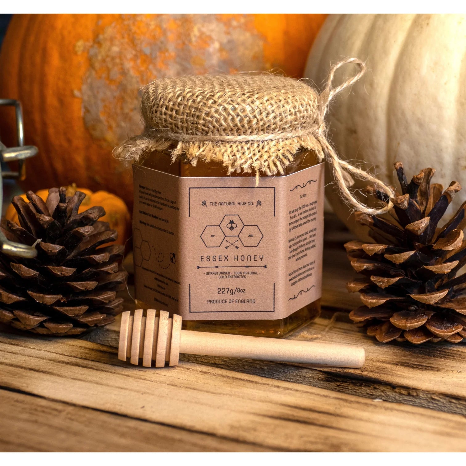 100% Natural Honey - 227g / 8oz Essex Honey