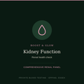 Kidney function blood test — renal health check, Boost & Glow Epping Essex