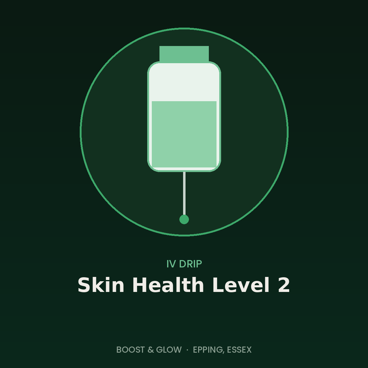 Skin Health Level 2 IV drip in Epping, Essex by Boost & Glow